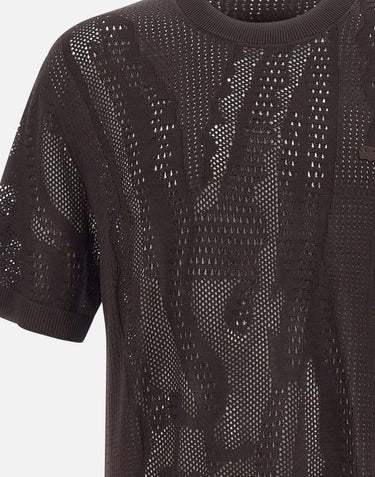 Maglia a maniche corte relaxed fit AH0797 3LA LACOSTE 