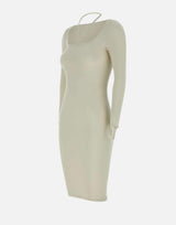 "Sculpting jersey midi dress" PS25191300 000 ANDREADAMO 
