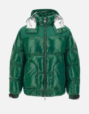 "Nylon Puffer Jacket" MPF25OT197 01 CASABLANCA 
