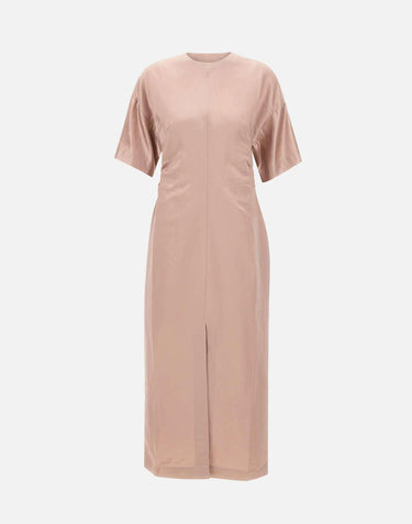 "Ruby dress" in seta e lino RUBY ROSE LOULOU DE SAISON 
