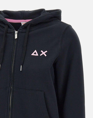 Felpa "Hoodie Zip Fleece" F35201 11 SUN68 