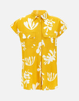 Camicia "Addotto" in lino e viscosa 2513111142200 003 MARELLA 