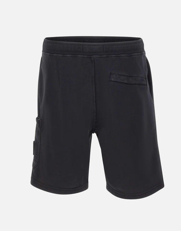 Bermuda in felpa di cotone biologico 6200011S0051 V0029 STONE ISLAND 