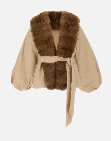 "Faux fur collar jkt" 115145 532 ROTATE BIRGER CHRISTENSEN 