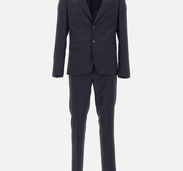 Abito gessato in lana vergine U5001 A562350 UNGARO 