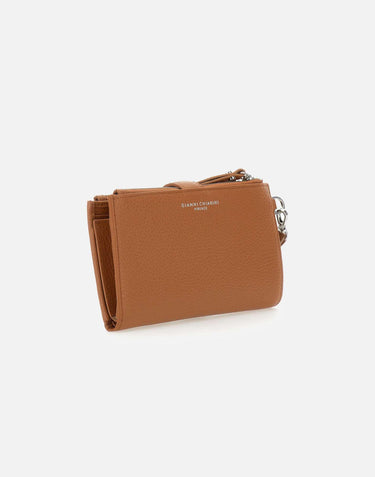 Portafoglio in pelle PFWBW13754 CARAMELLO GIANNI CHIARINI 