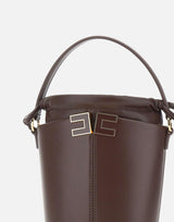 Secchiello con dettaglio logo BS92A61E2 644 ELISABETTA FRANCHI 