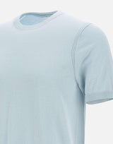 T-shirt in seta e cotone DK87047 CIELO DIKTAT 