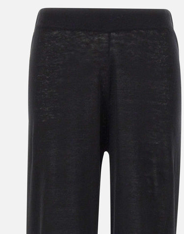 Pantaloni palazzo in maglia di lino 195015 013 KANGRA 
