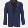 Blazer Jimmy in lino, lana e seta GJIMMY 35028003 BARBA 