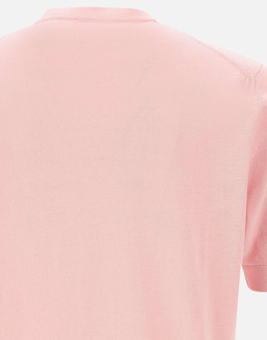 T-shirt in crepe di cotone TS0MC CR14R320 FILIPPO DE LAURENTIIS 