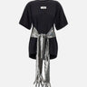 T-shirt in cotone con guanti con paillettes S52GC0358 M20170900 MM6 MAISON MARGIELA 