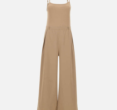 Jumpsuit in satin e maglia 192146 289 KANGRA 