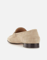 Mocassini "Vasco" in pelle scamosciata VASCO BEIGE DUCA DEGLI ABRUZZI 
