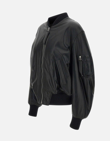 Bomber in pelle<BR/> 250WCB00004 LBT128AA100 THE ATTICO 