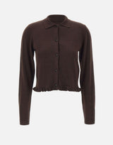 Cardigan polo a maglia 115464 2910 ROTATE BIRGER CHRISTENSEN 