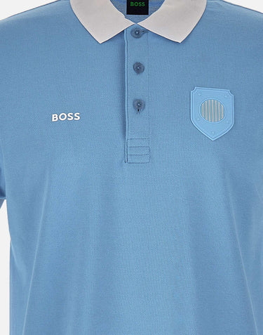 Polo "Paddy" con dettaglio bandiera paese 50559263 454 BOSS 