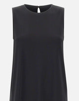 Abito svasato in misto viscosa SPBMA006 0001 KAOS 