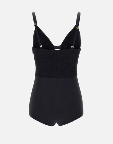 Playsuit in viscosa<BR/> TU03252E2 110 ELISABETTA FRANCHI 