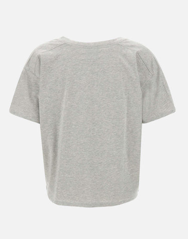 T-shirt  "Faa" in cotone Supima FAAA GREY LOULOU DE SAISON 