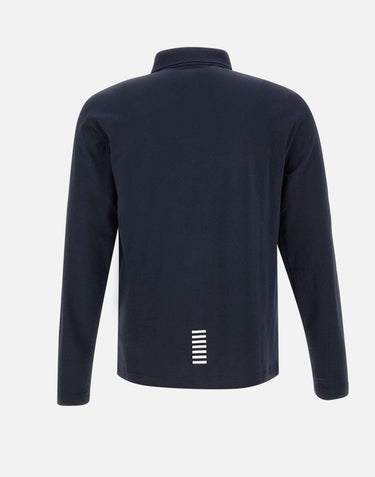 Polo in cotone stretch 8NPF15 PJVQZ1562 EA7 