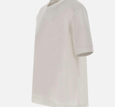 T-shirt over in cotone F0134054 1101 PAOLO PECORA 