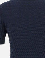 Maglia in crepe di cotone GC1MC CR14D890 FILIPPO DE LAURENTIIS 