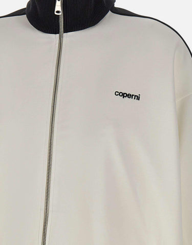 Felpa oversize in misto cotone. COPJS223F3034 WHT COPERNI 
