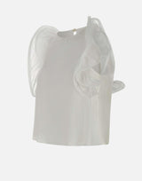 Top  in popeline di cotone QP1TZ049 1041 KAOS 