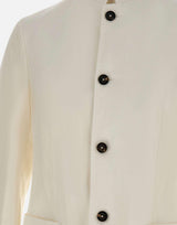 Blazer con colletto alla coreana M75GIAM05 TES0M11601 ELEVENTY 