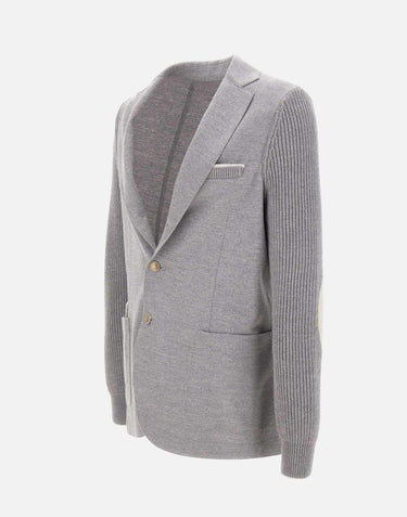 Blazer in lana L75GIAL07 TES0L2351402 ELEVENTY 