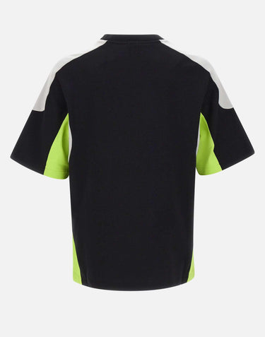 T-shirt over con blocchi di colore MSS26JTS066 01 CASABLANCA 