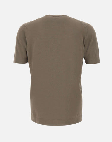 T-shirt in crepe di cotone TS0MC CR14R530 FILIPPO DE LAURENTIIS