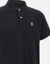 Polo classica in piqué B6K001ARPC BLK PSYCHO BUNNY 