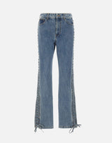 "Laced Straight Leg Jeans" 114595 3054 ROTATE BIRGER CHRISTENSEN 