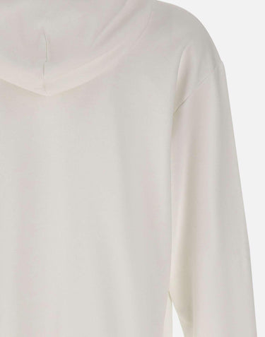 Felpa con stampa spray SH0GU0039 M25013101 MM6 MAISON MARGIELA 
