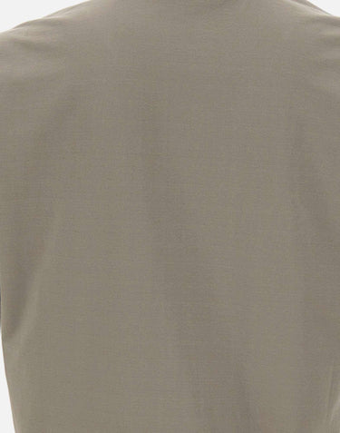 T-shirt in misto cotone e nylon DK17911 TORTORA DIKTAT 