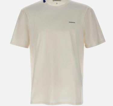 T-shirt in cotone con occhielli PA1048 WHITE PREMIATA 