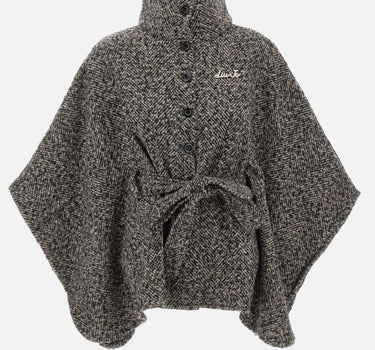 Poncho con cintura 2F5025T0300 00128 LIU-JO 