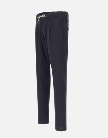 Pantaloni in lana X75PANB21 TES0A05311N ELEVENTY 