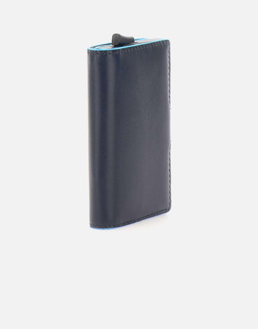 "Compact Wallet" PP5649B2BLR BLU2 PIQUADRO 