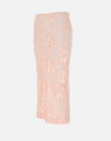 "Flower mesh Pencil skirt" 113693 3042 ROTATE BIRGER CHRISTENSEN 