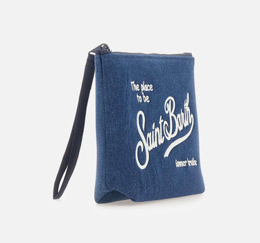 Pochette "Aline Denim" ALI0007 00436L MC2 SAINT BARTH 