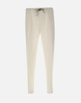 Pantaloni elasticizzati in cotone M75PANG03 TES0M11601 ELEVENTY 