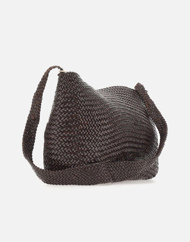 Borsa a tracolla "Santa Marta" 8703 DKBROWN DRAGON DIFFUSION 