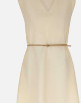 Abito in misto viscosa e lino ABD276F620 M1480145 FABIANA FILIPPI 