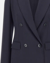 Blazer sfiancato in crêpe di lana 2616041061600 004 MAX MARA STUDIO 