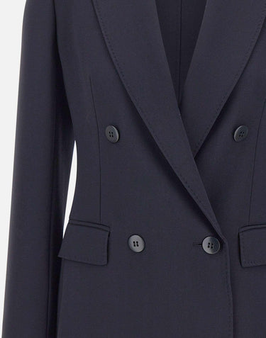 Blazer sfiancato in crêpe di lana 2616041061600 004 MAX MARA STUDIO 