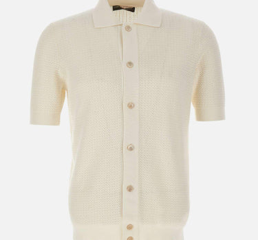 Camicia in maglia di cotone CA3MC CR14L020 FILIPPO DE LAURENTIIS 