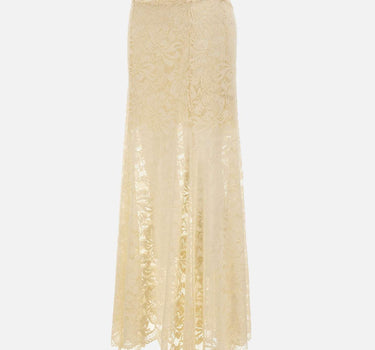 Gonna lunga svasata in pizzo 26PJJU131PA0170 P105 RABANNE 